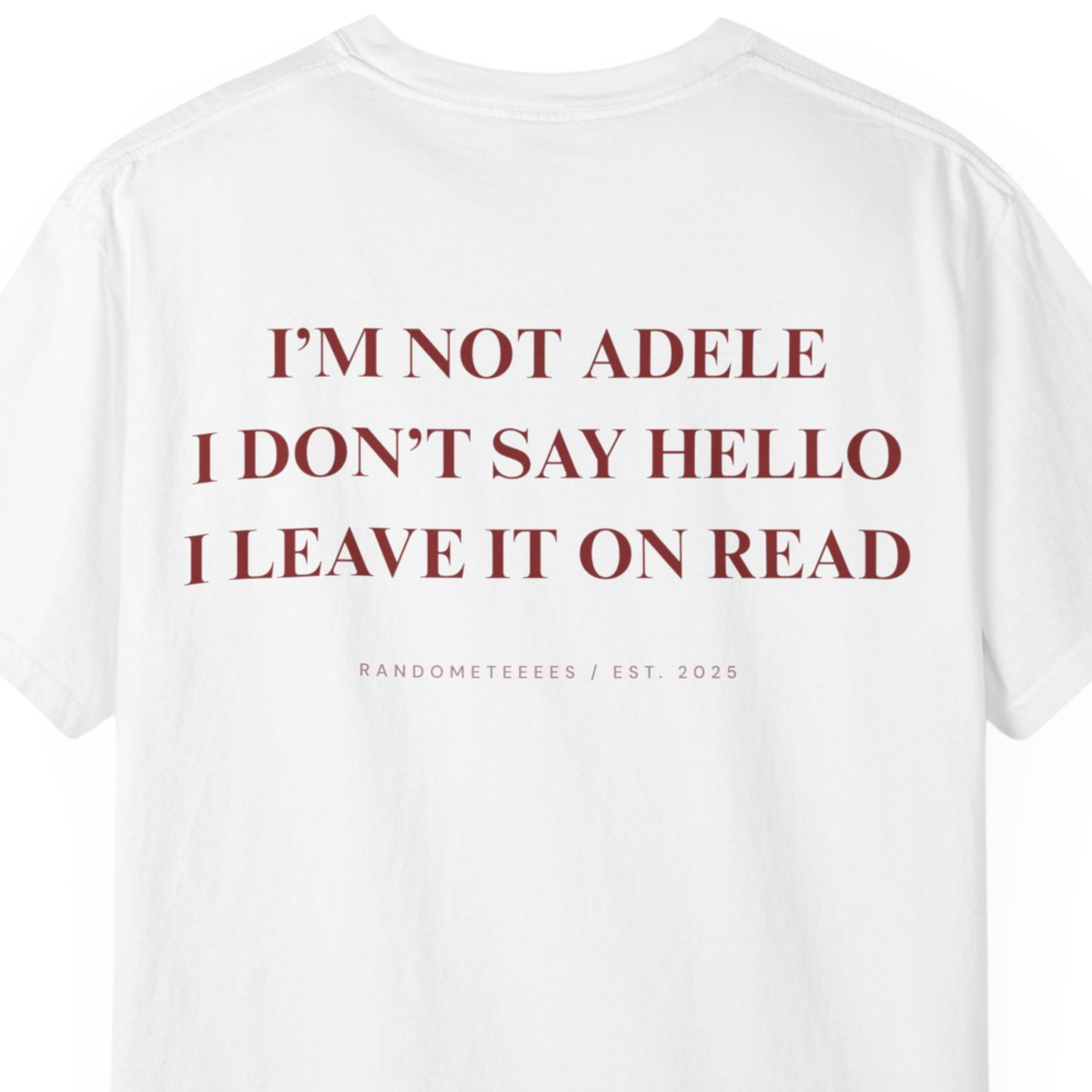 I'm Not Adele