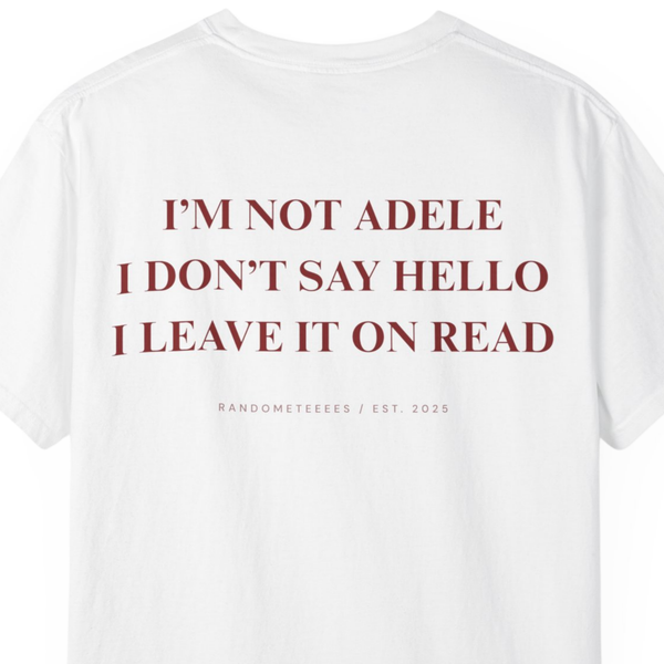I'm Not Adele