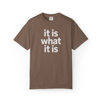 It Is What It Is. Unfortunately.