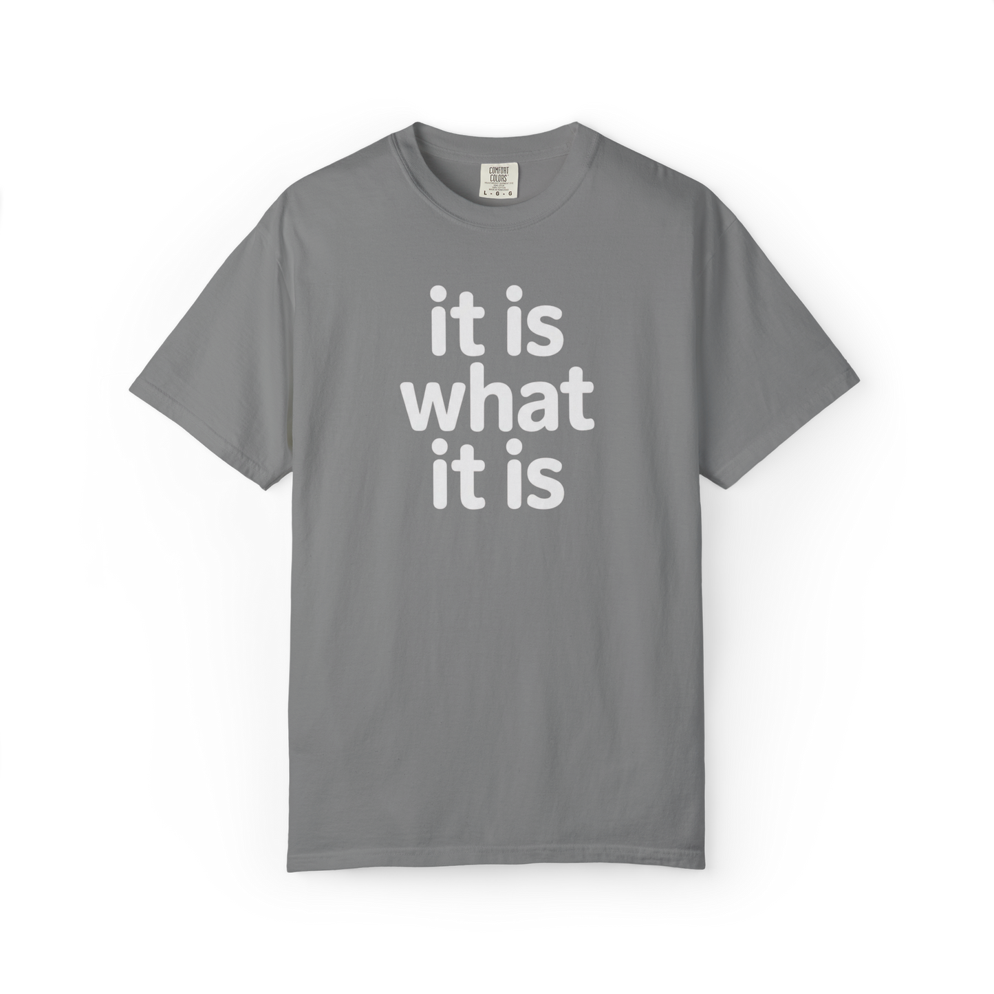 It Is What It Is. Unfortunately.