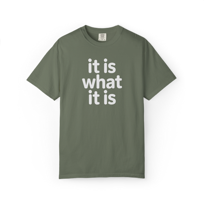 It Is What It Is. Unfortunately.