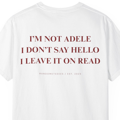 I'm Not Adele
