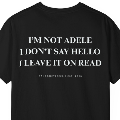 I'm Not Adele