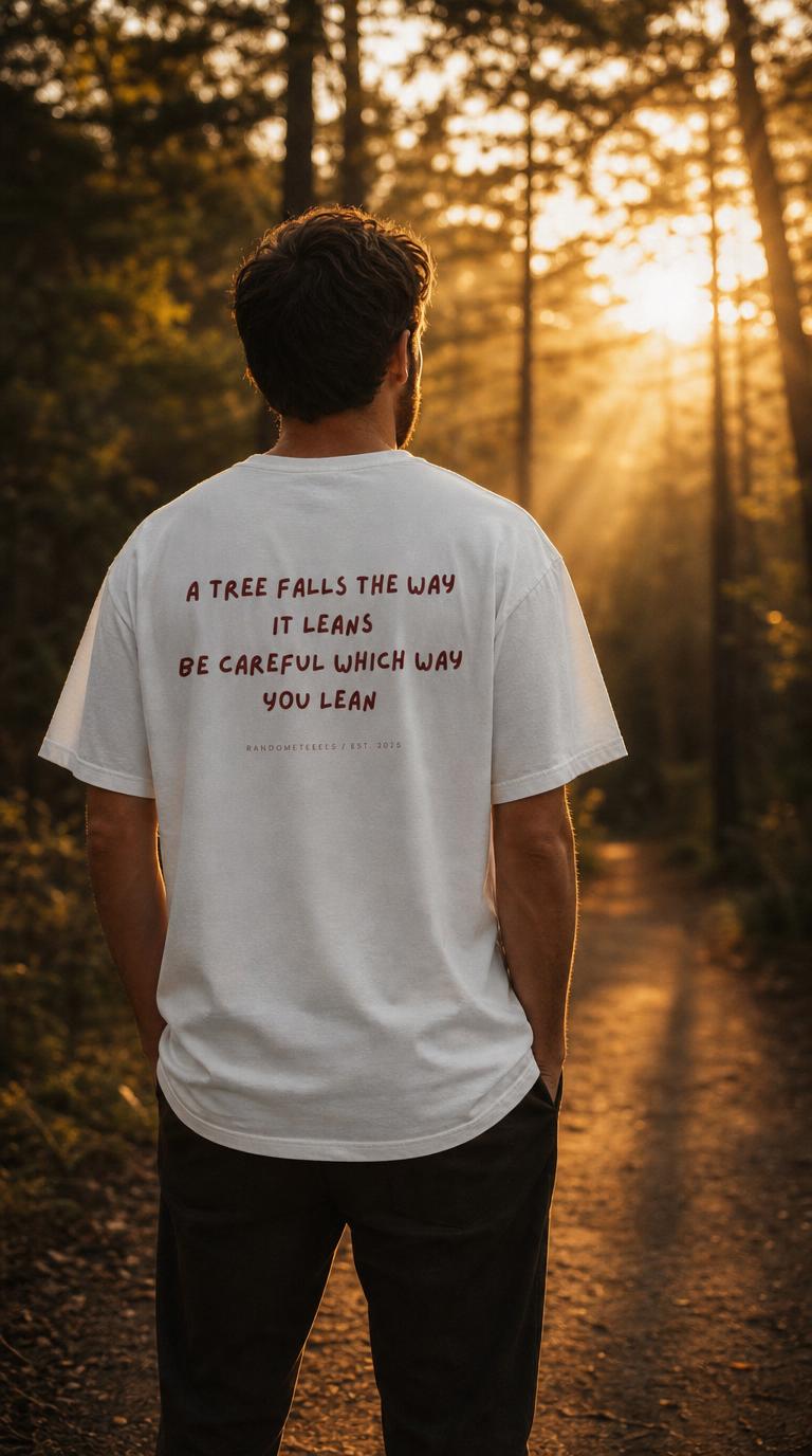 A Tree Falls The Way It Leans