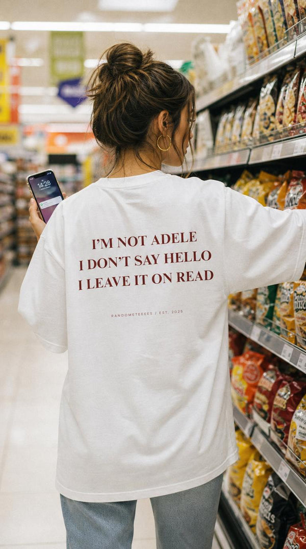 I'm Not Adele - alternate